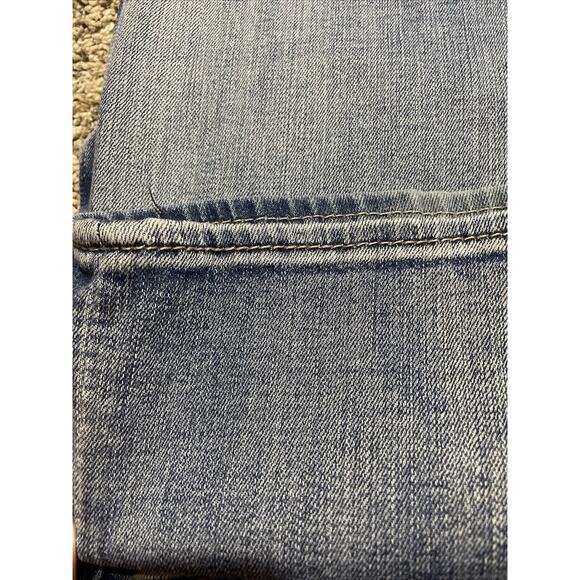 Departwest Buckle Mens Jeans Trouper Straight Leg Denim Size 31x32R Light Wash - Picture 12 of 14